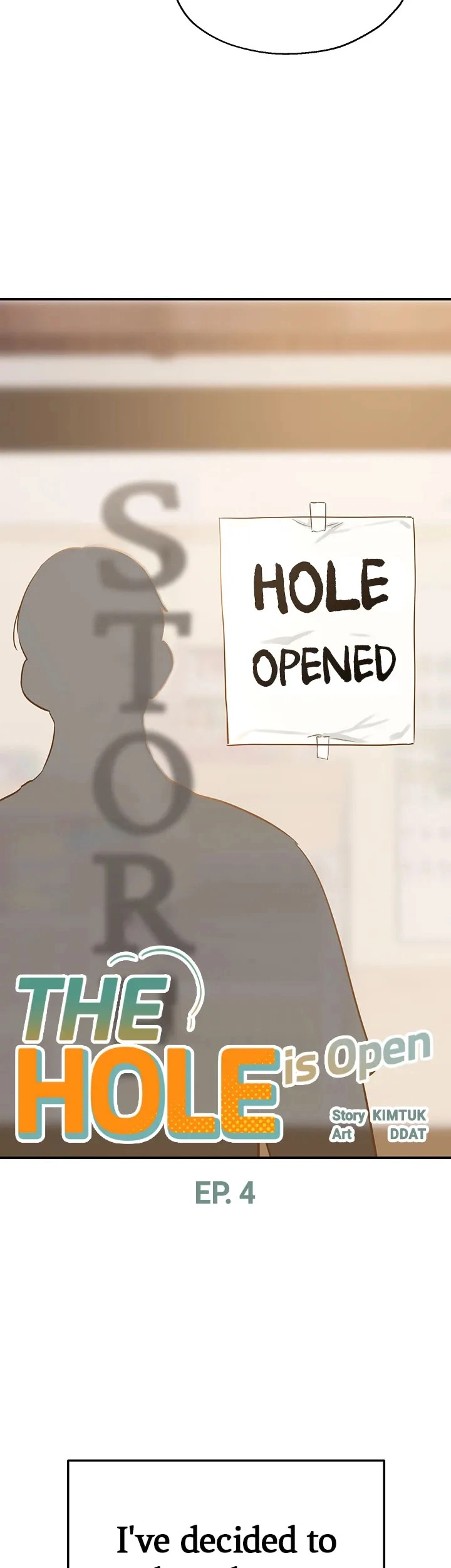 The Hole is Open Chapter 4 - HolyManga.Net