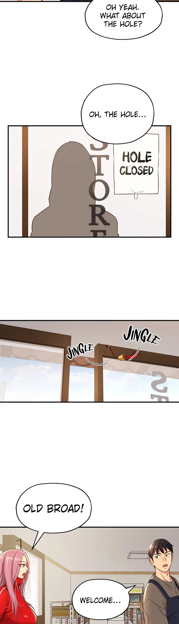 The Hole is Open Chapter 4 - HolyManga.Net