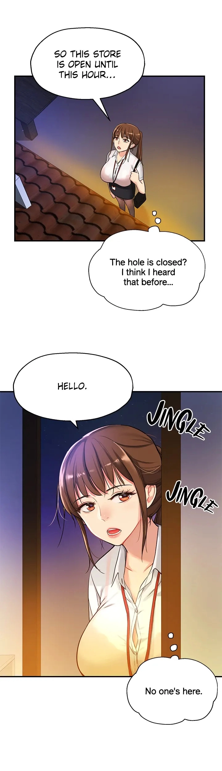The Hole is Open Chapter 4 - HolyManga.Net