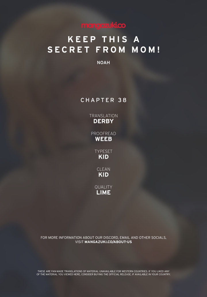 Keep It A Secret From Your Mother! Chapter 38 - HolyManga.Net