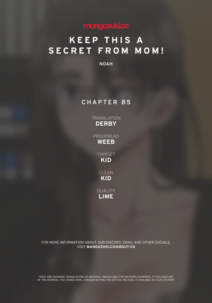 Keep It A Secret From Your Mother! Chapter 85 - HolyManga.Net