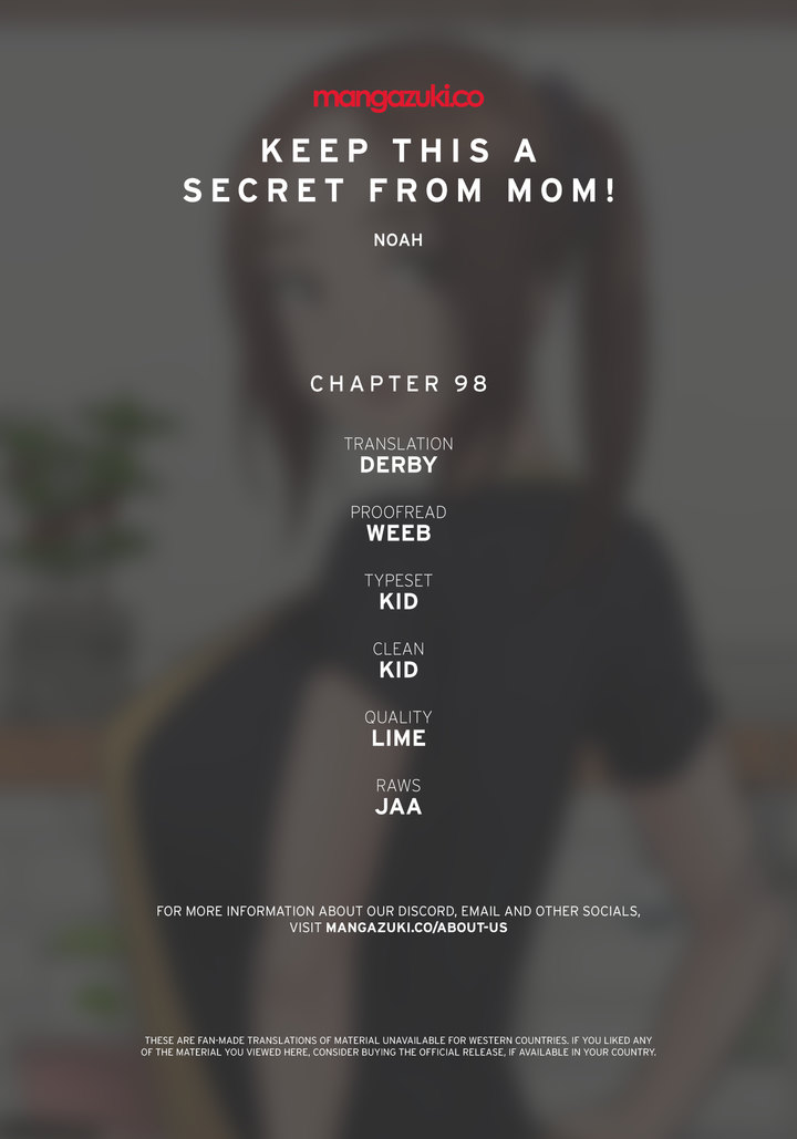 Keep It A Secret From Your Mother! Chapter 98 - BidManga.com