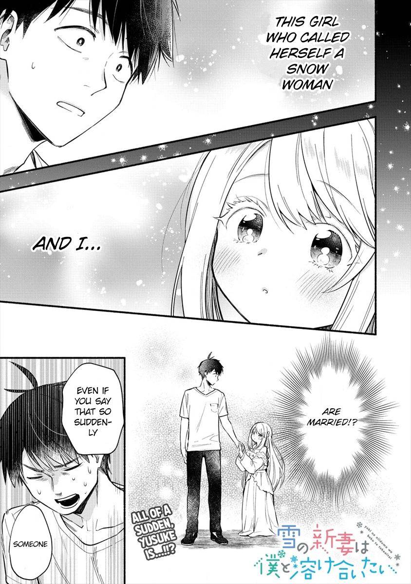 Yuki no Niizuma wa Boku to Tokeaita Chapter 2 - HolyManga.Net