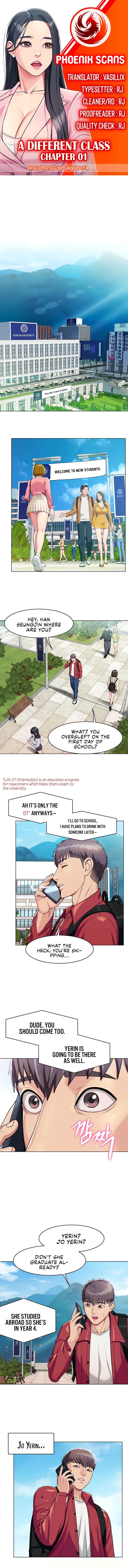 A Different Class Chapter 1 - HolyManga.Net