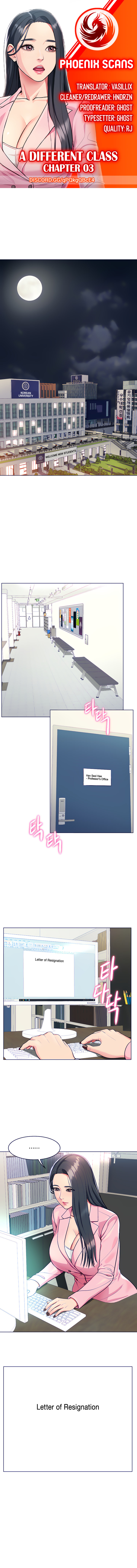 A Different Class Chapter 3 - HolyManga.Net