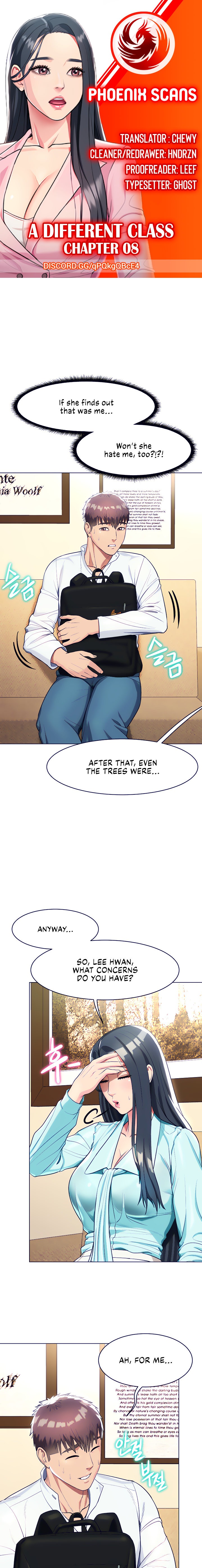 A Different Class Chapter 8 - HolyManga.Net