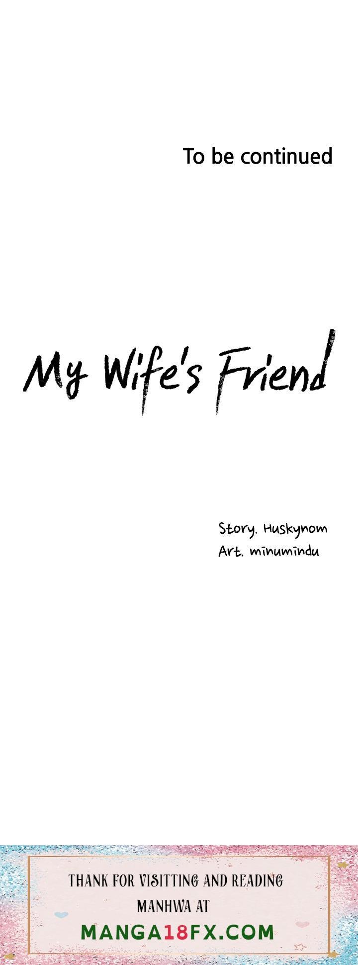 My Wife’s Friend Chapter 34 - HolyManga.Net