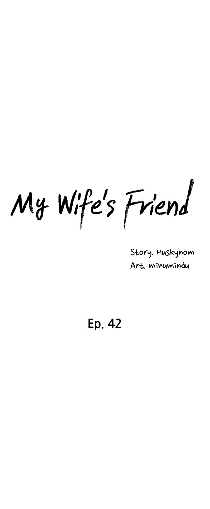 My Wife’s Friend Chapter 42 - HolyManga.Net