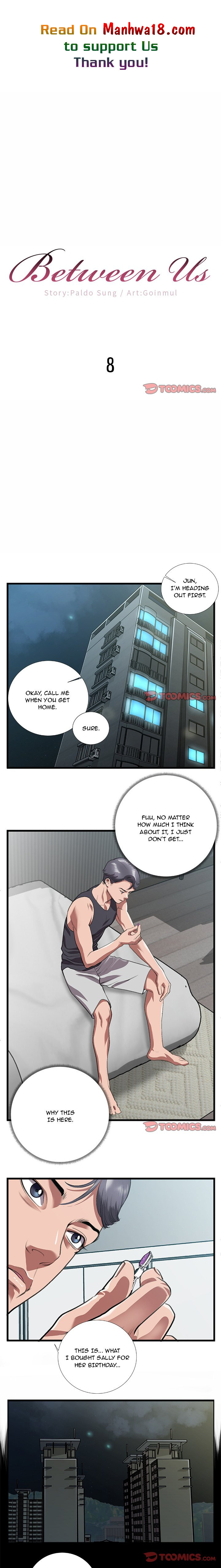 Between Us (toomics) Chapter 8 - HolyManga.Net