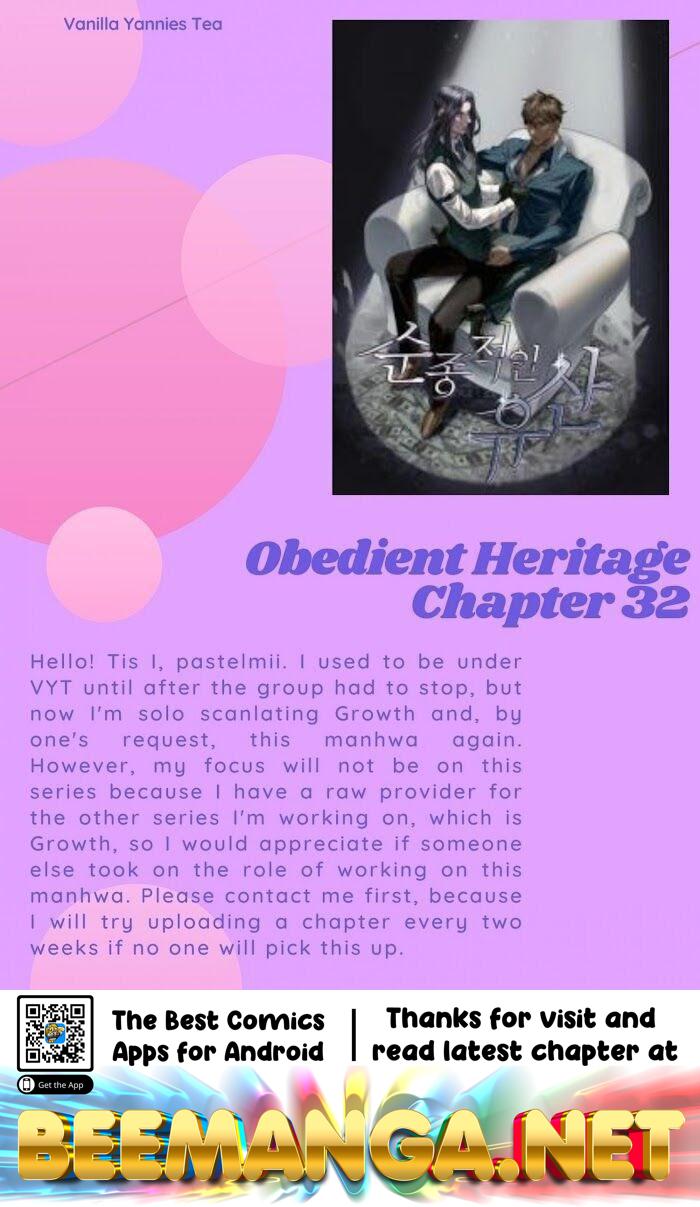 An Obedient Legacy Chapter 32 - HolyManga.Net