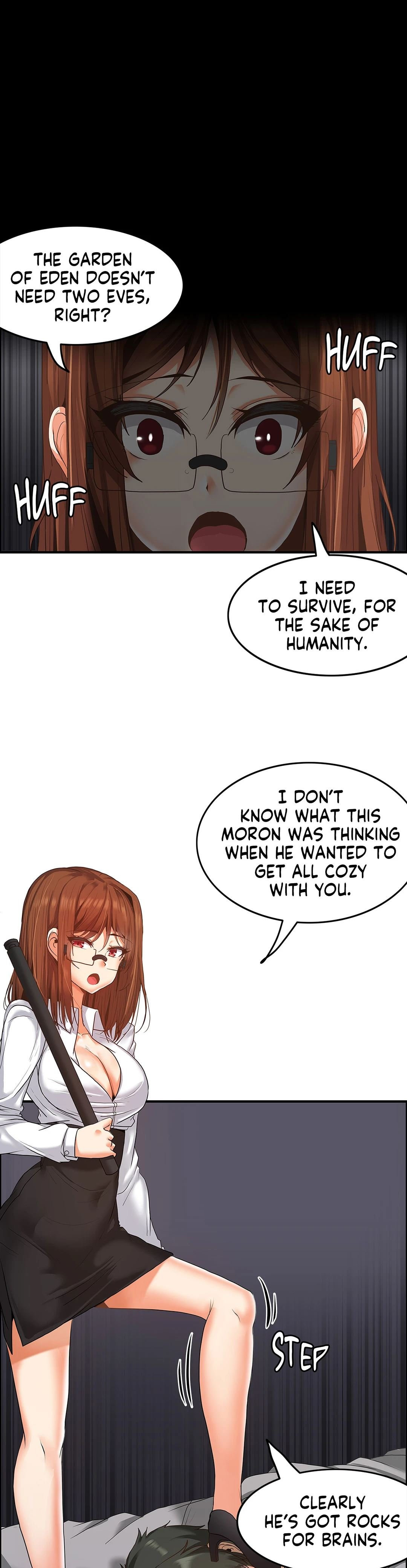The Two Eves : The Girl Trapped in the Wall Chapter 17 - HolyManga.Net