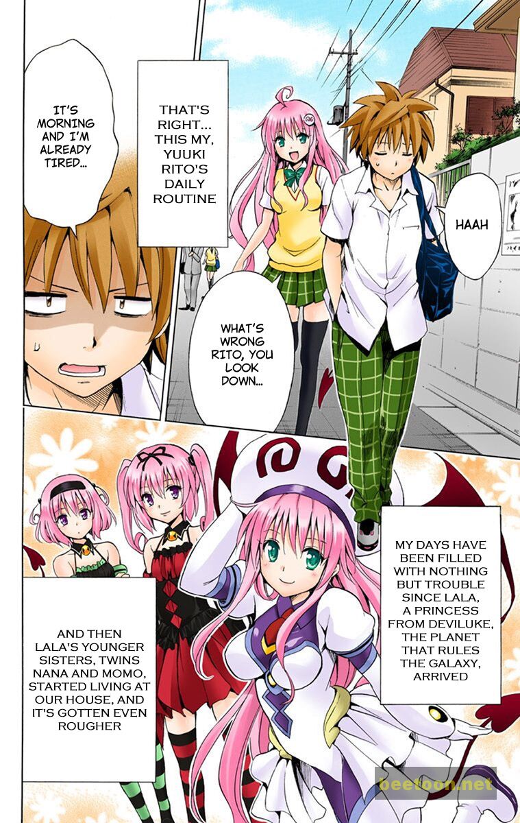 To LOVE-Ru Darkness - Full color Chapter 1 - HolyManga.Net