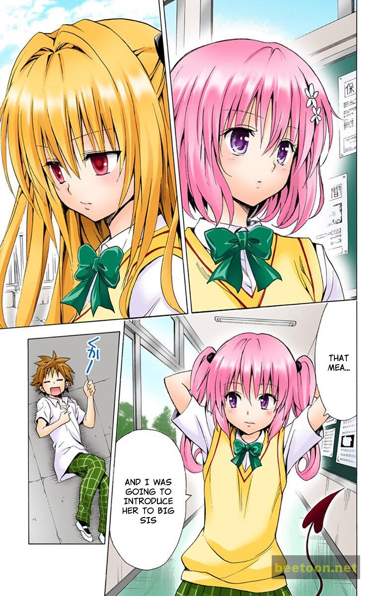 To LOVE-Ru Darkness - Full color Chapter 3 - HolyManga.Net