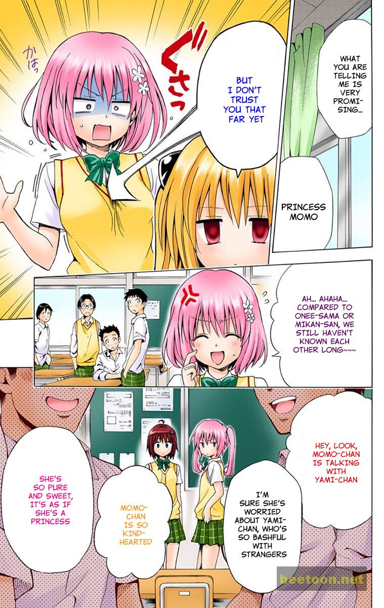To LOVE-Ru Darkness - Full color Chapter 3 - HolyManga.Net