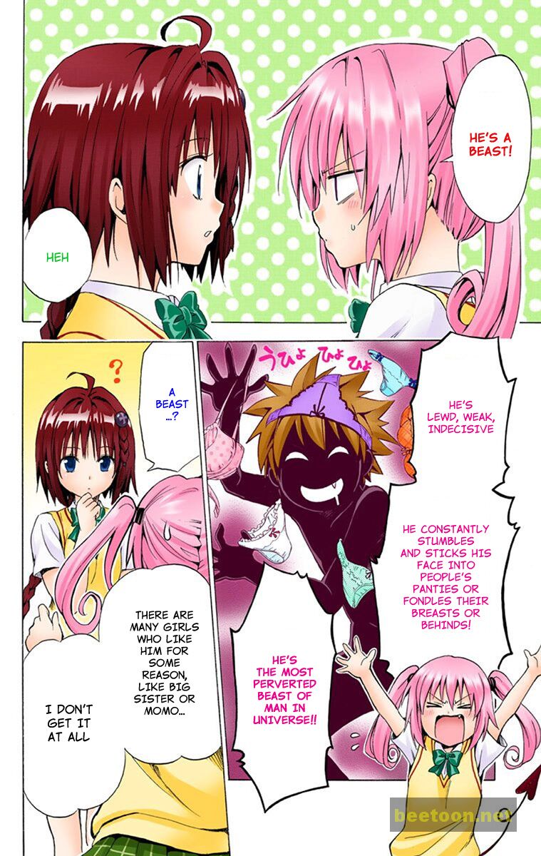To LOVE-Ru Darkness - Full color Chapter 3 - HolyManga.Net