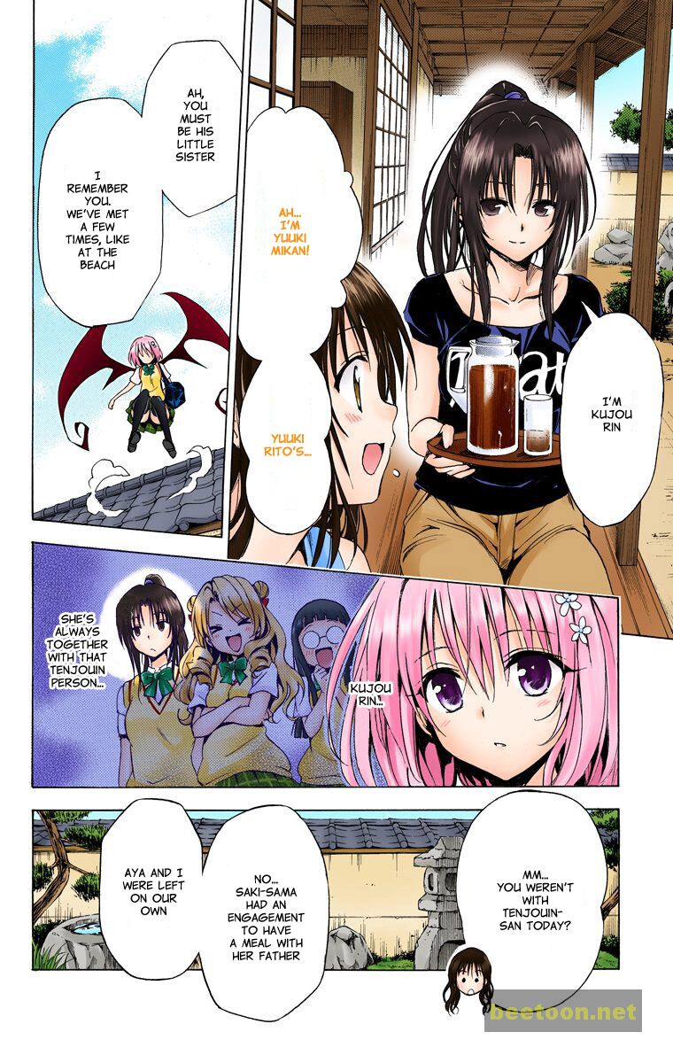 To LOVE-Ru Darkness - Full color Chapter 12 - HolyManga.Net