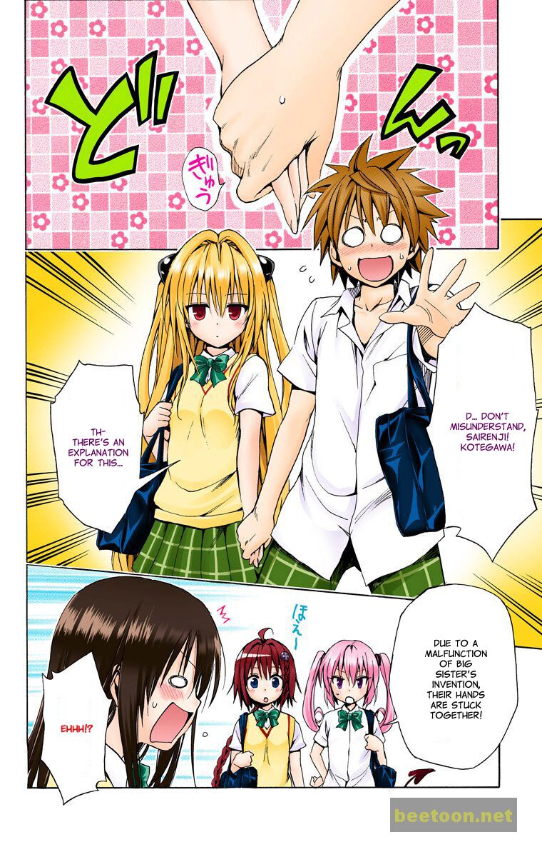 To LOVE-Ru Darkness - Full color Chapter 13 - HolyManga.Net