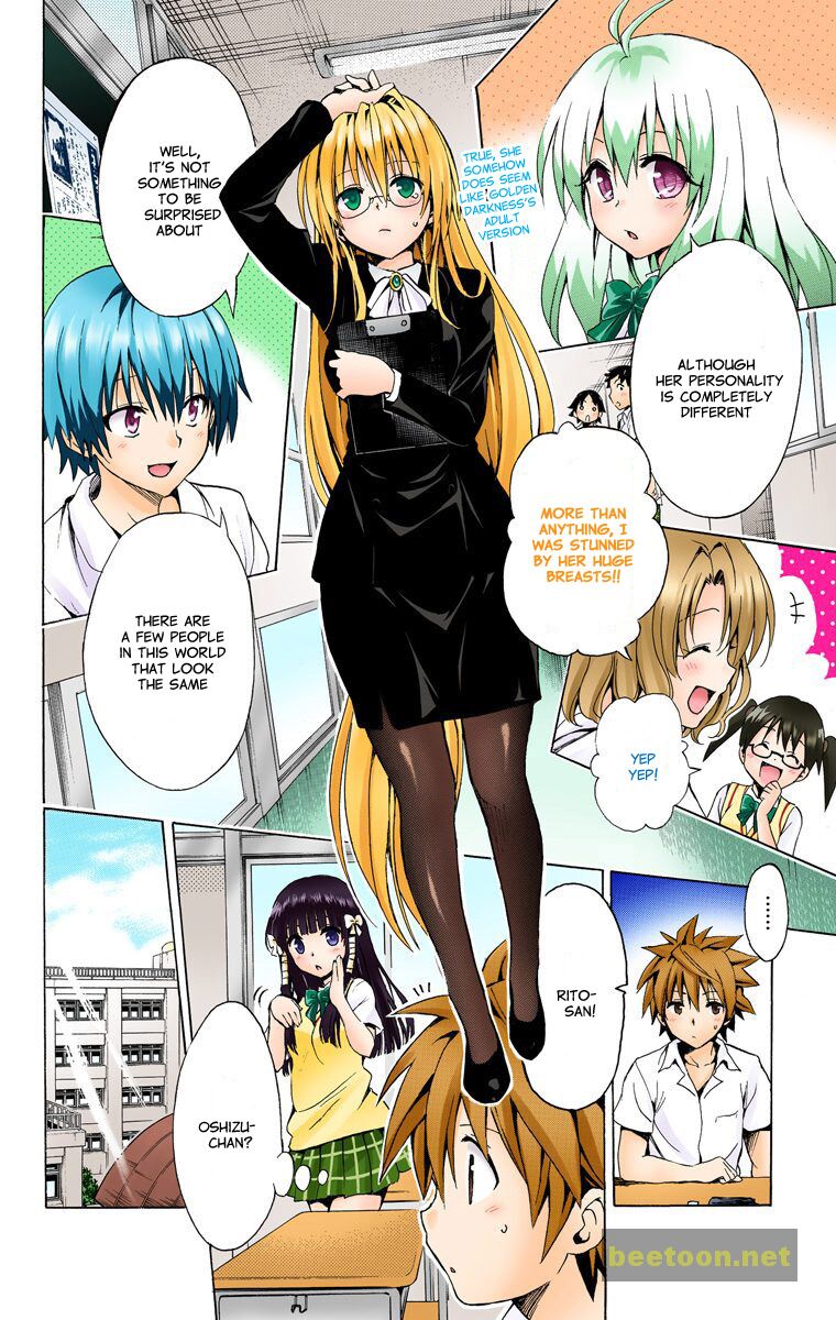 To LOVE-Ru Darkness - Full color Chapter 15 - HolyManga.Net