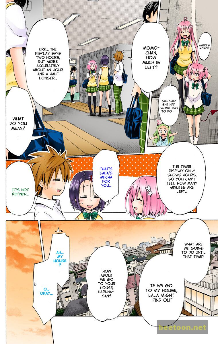 To LOVE-Ru Darkness - Full color Chapter 18 - HolyManga.Net