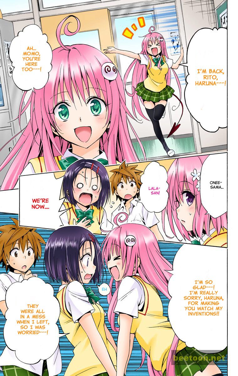 To LOVE-Ru Darkness - Full color Chapter 18 - HolyManga.Net
