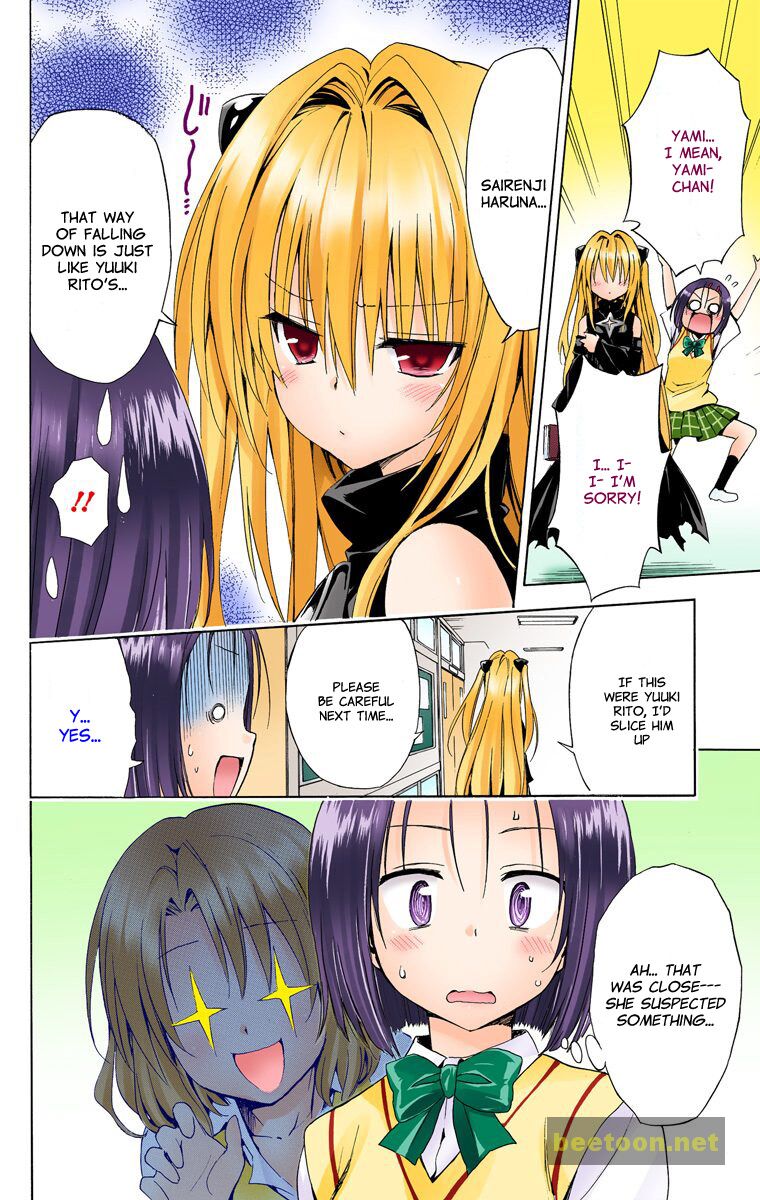 To LOVE-Ru Darkness - Full color Chapter 18 - HolyManga.Net