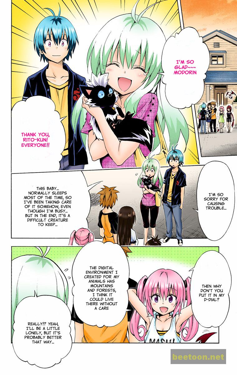 To LOVE-Ru Darkness - Full color Chapter 19 - HolyManga.Net
