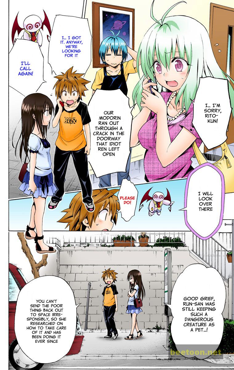 To LOVE-Ru Darkness - Full color Chapter 19 - HolyManga.Net
