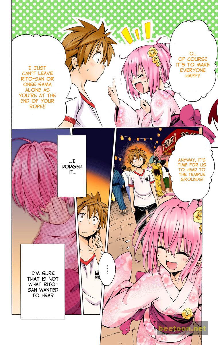 To LOVE-Ru Darkness - Full color Chapter 23 - HolyManga.Net