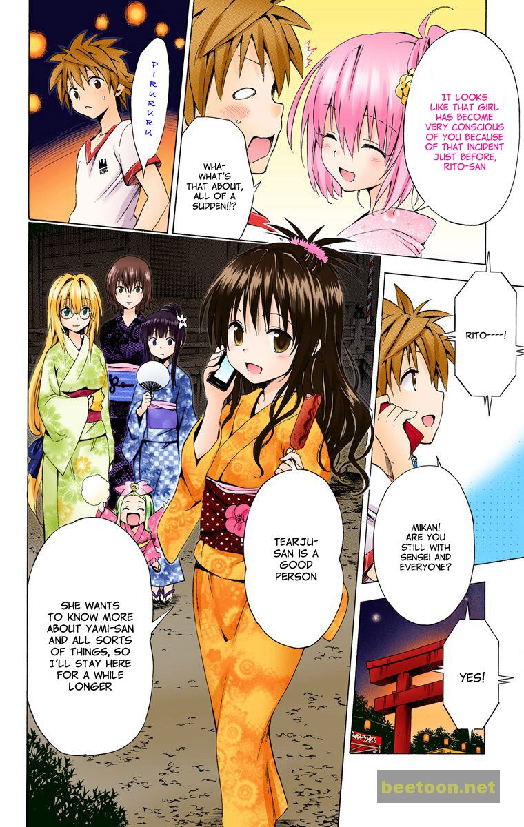 To LOVE-Ru Darkness - Full color Chapter 23 - HolyManga.Net