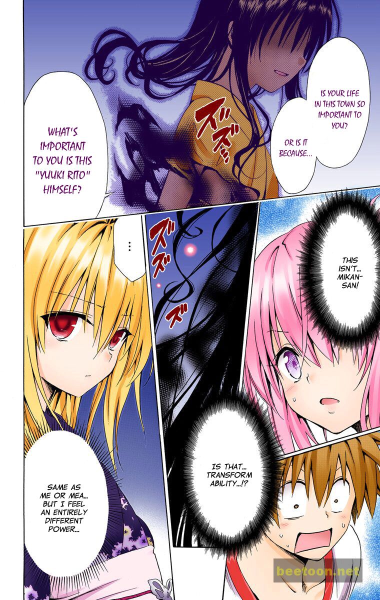 To LOVE-Ru Darkness - Full color Chapter 23 - HolyManga.Net