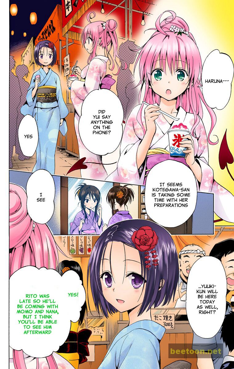 To LOVE-Ru Darkness - Full color Chapter 23 - HolyManga.Net