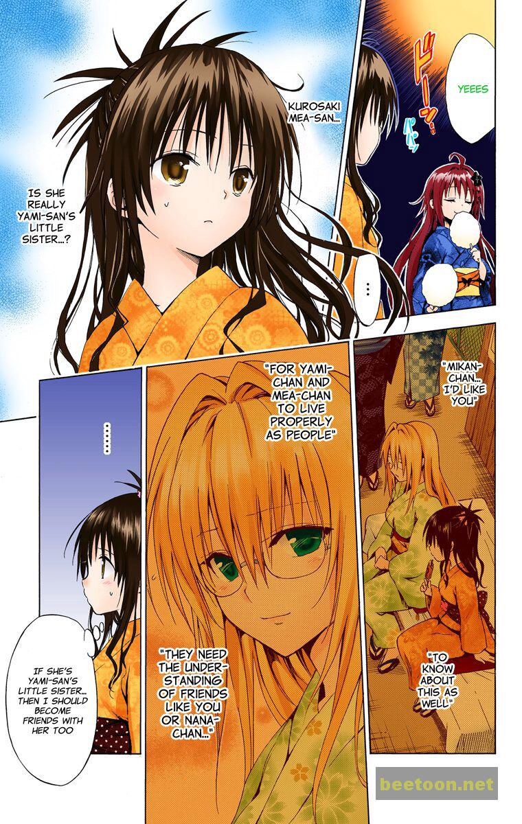 To LOVE-Ru Darkness - Full color Chapter 24 - HolyManga.Net