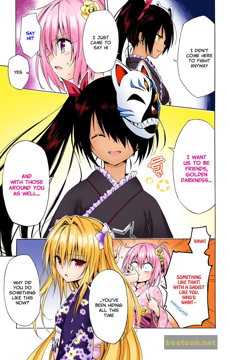 To LOVE-Ru Darkness - Full color Chapter 24 - HolyManga.Net