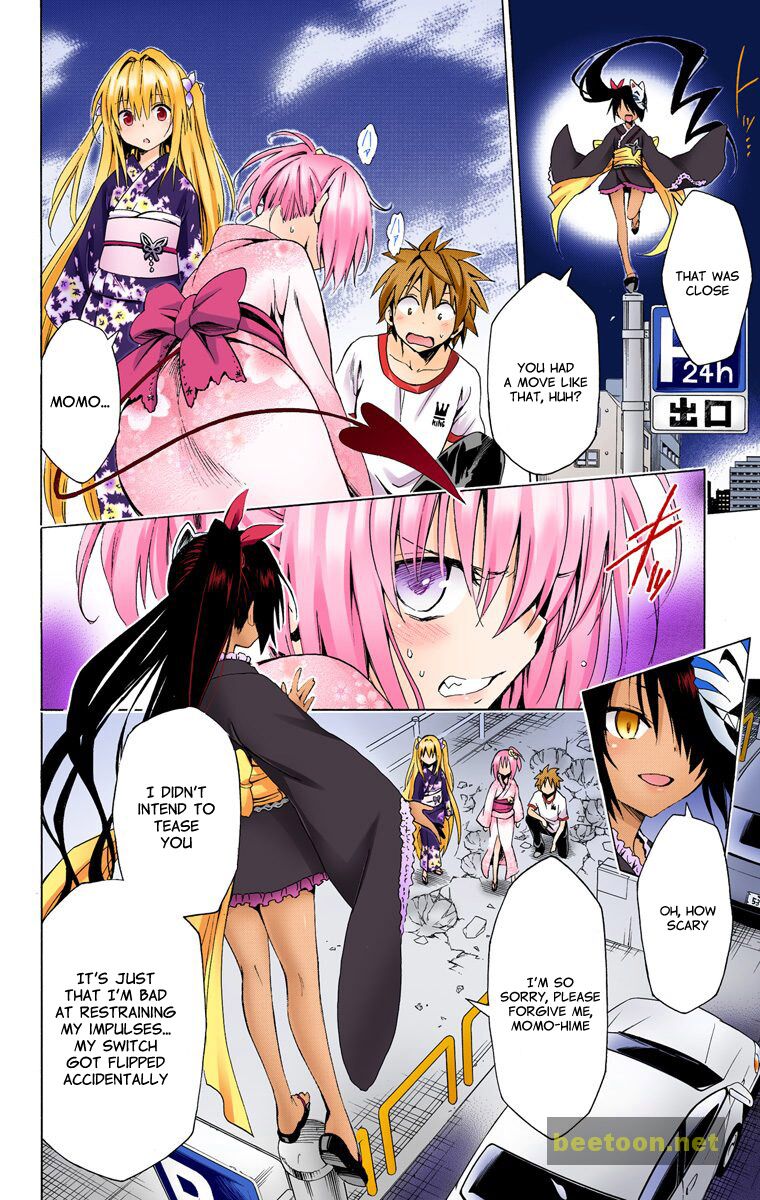 To LOVE-Ru Darkness - Full color Chapter 24 - HolyManga.Net