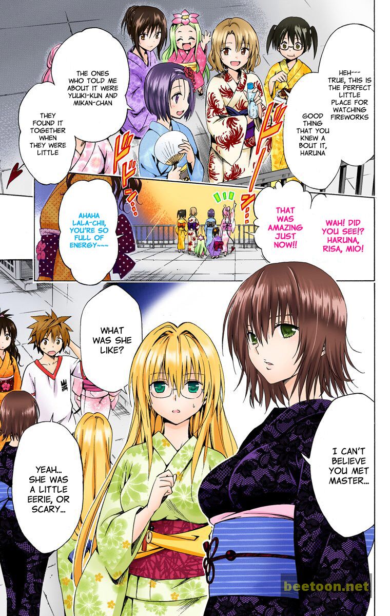 To LOVE-Ru Darkness - Full color Chapter 24 - HolyManga.Net