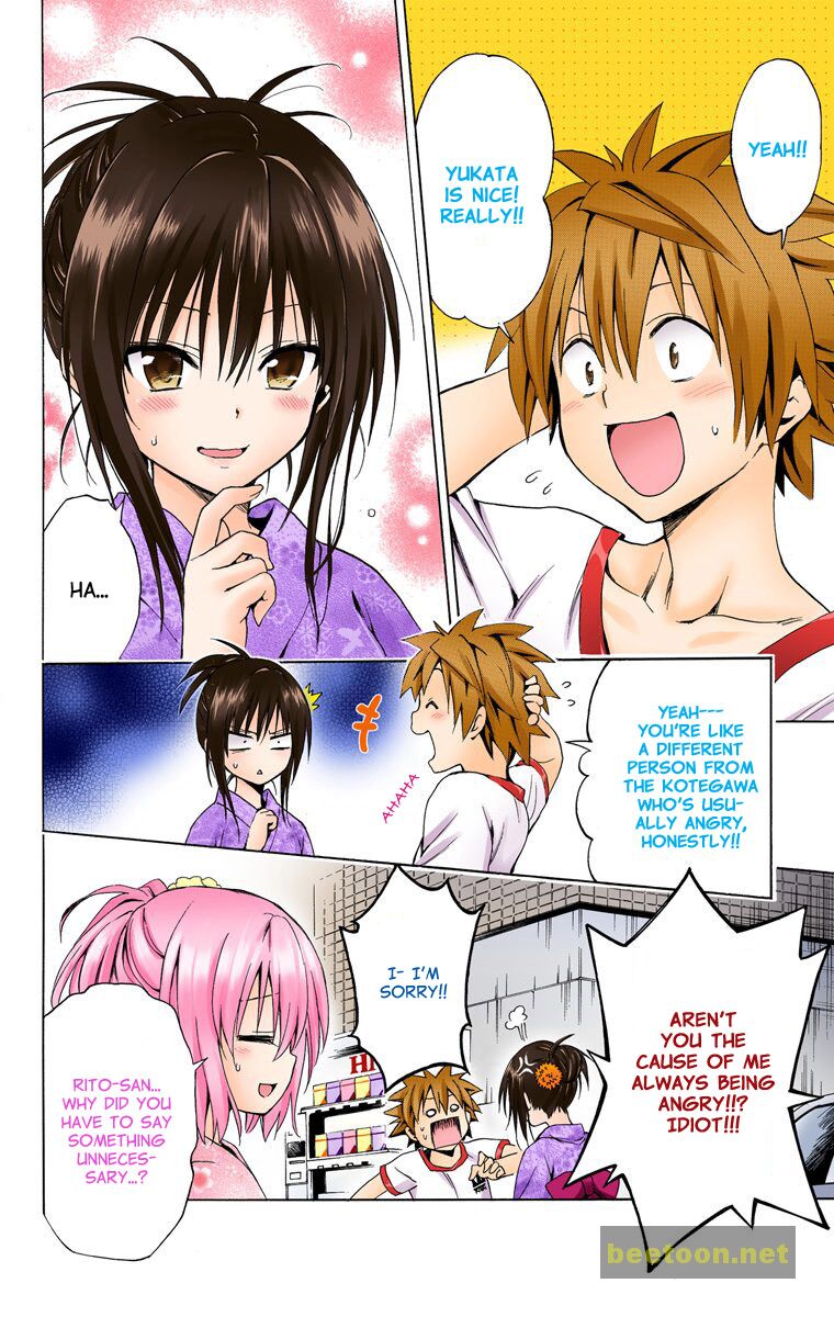 To LOVE-Ru Darkness - Full color Chapter 24 - HolyManga.Net