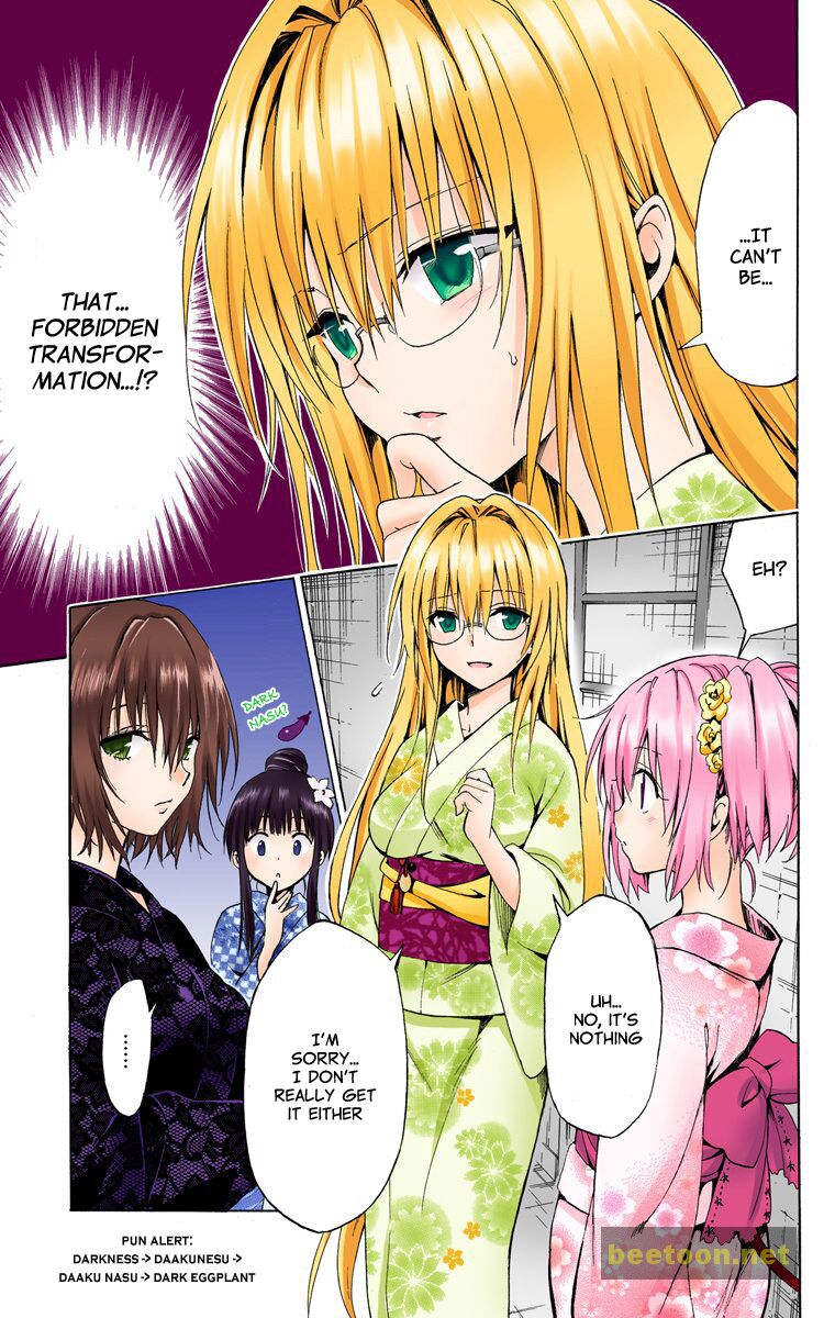 To LOVE-Ru Darkness - Full color Chapter 24 - HolyManga.Net