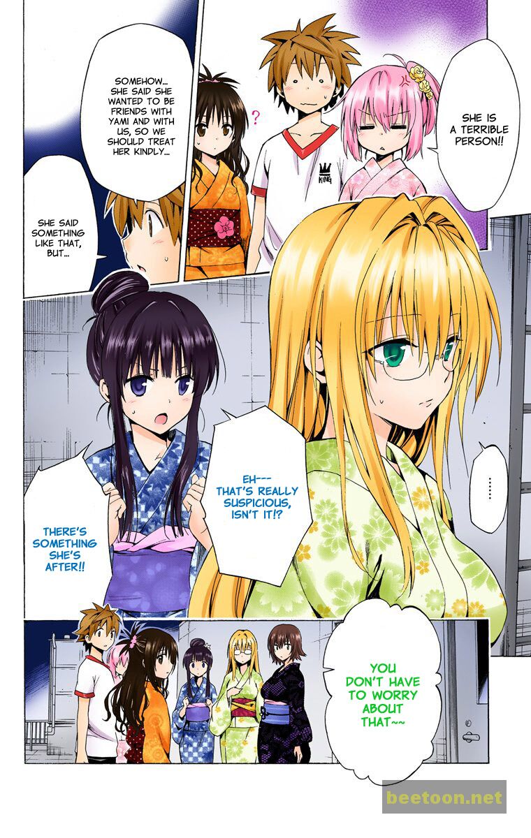 To LOVE-Ru Darkness - Full color Chapter 24 - HolyManga.Net