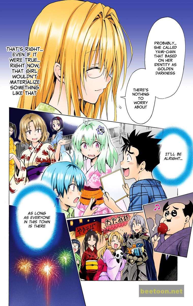 To LOVE-Ru Darkness - Full color Chapter 24 - HolyManga.Net