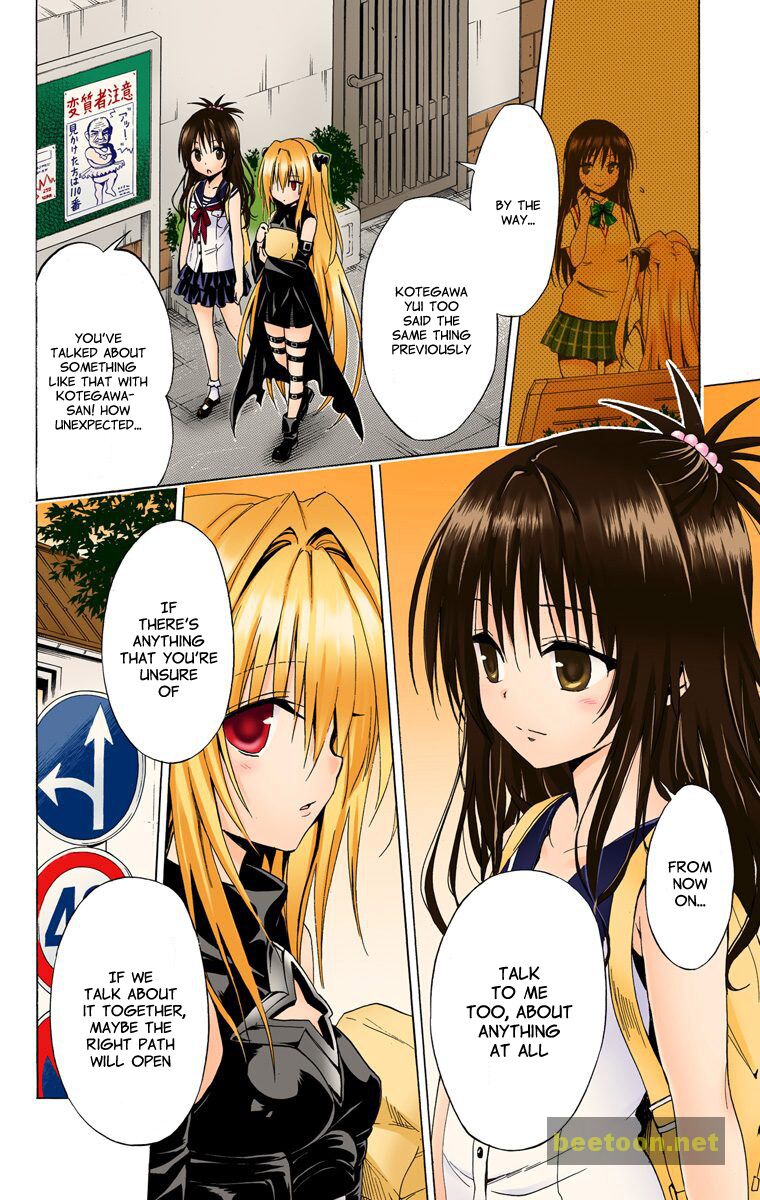 To LOVE-Ru Darkness - Full color Chapter 25 - HolyManga.Net
