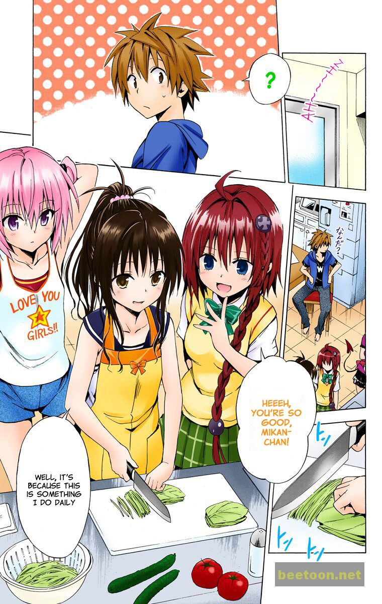 To LOVE-Ru Darkness - Full color Chapter 25 - HolyManga.Net