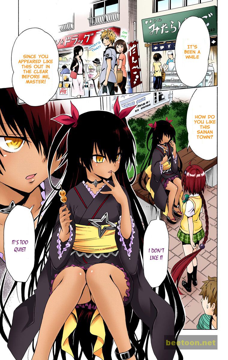 To LOVE-Ru Darkness - Full color Chapter 25 - HolyManga.Net