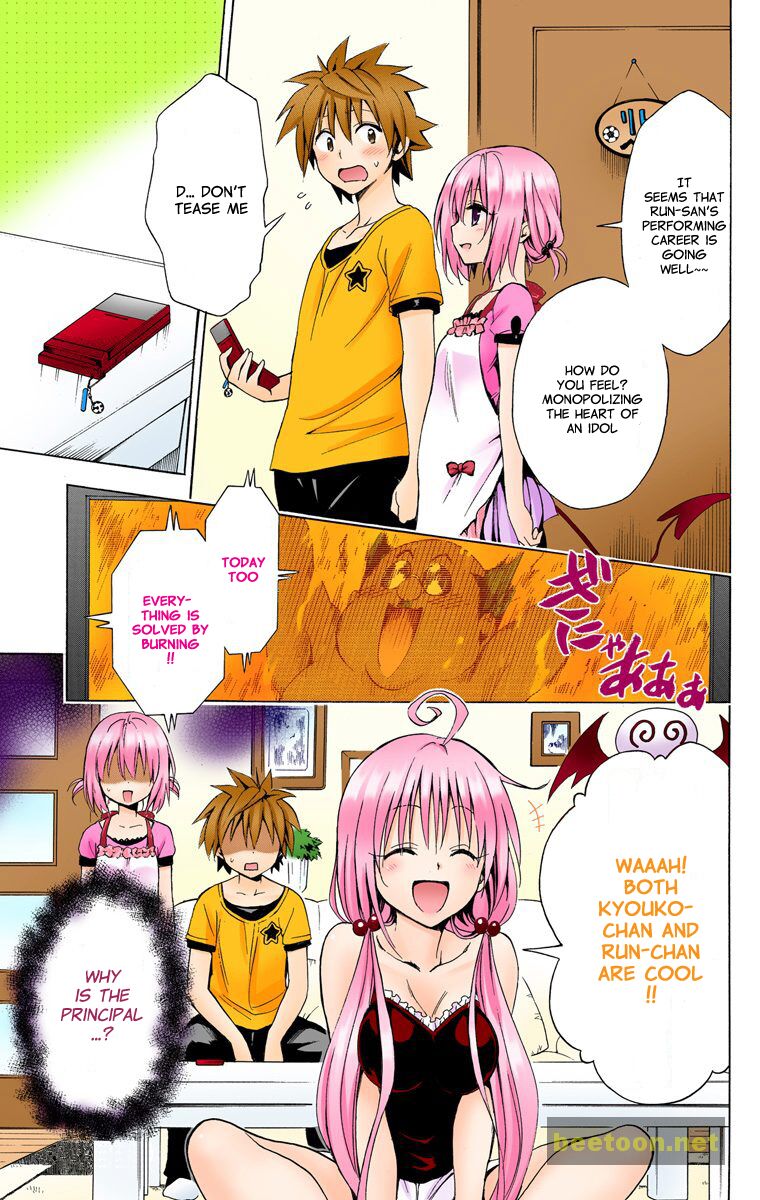 To LOVE-Ru Darkness - Full color Chapter 27 - HolyManga.Net