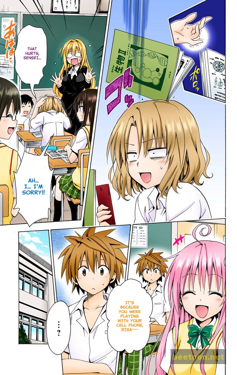 To LOVE-Ru Darkness - Full color Chapter 28 - HolyManga.Net