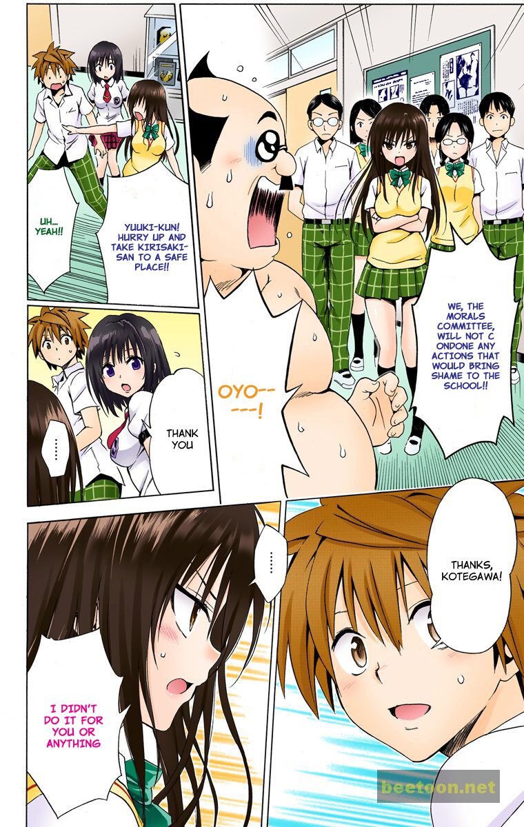 To LOVE-Ru Darkness - Full color Chapter 28 - HolyManga.Net
