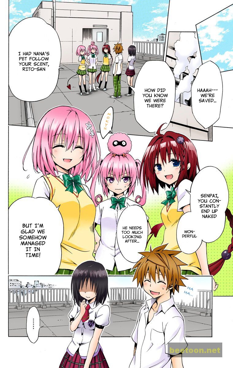 To LOVE-Ru Darkness - Full color Chapter 28 - HolyManga.Net
