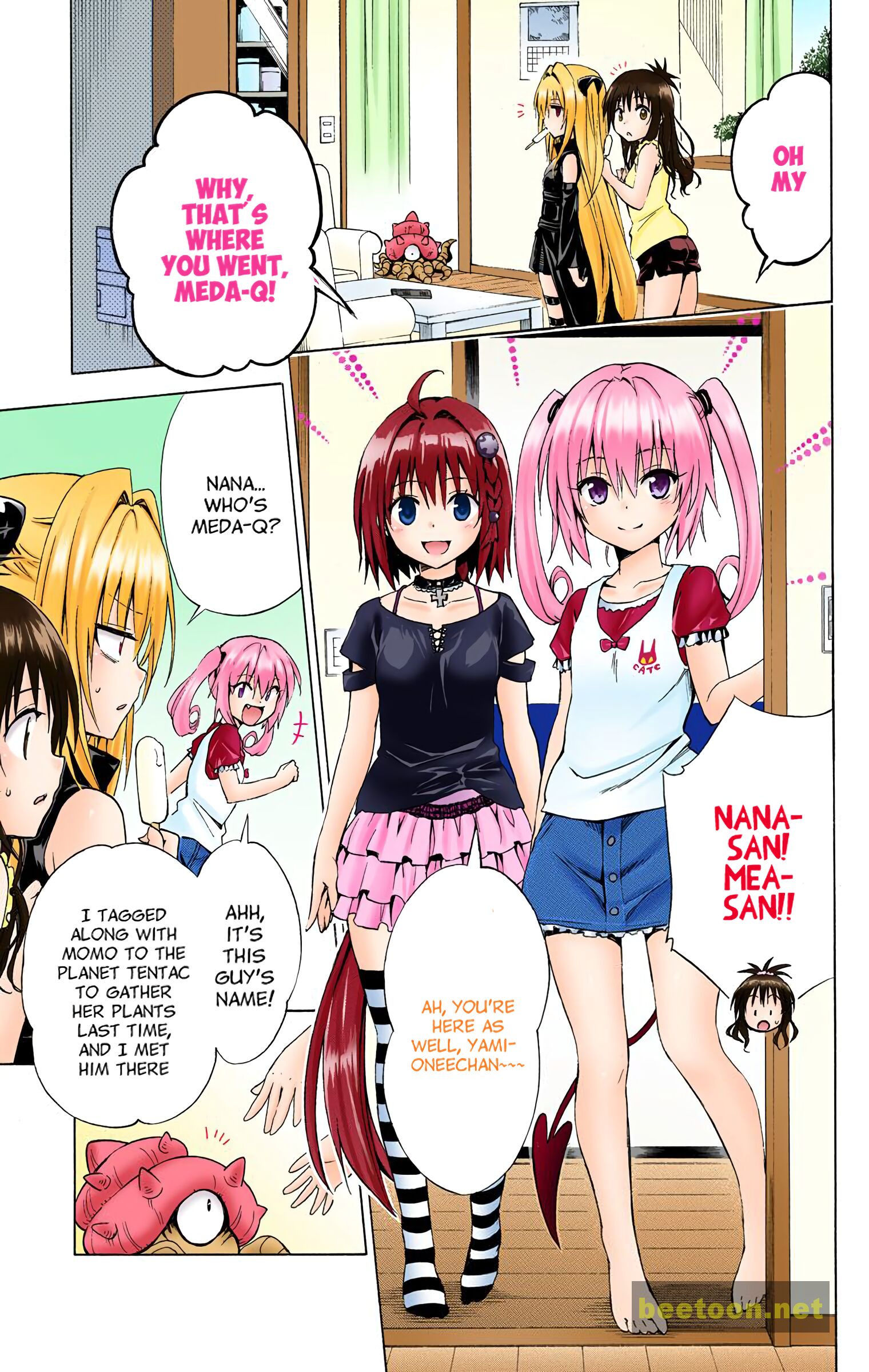 To LOVE-Ru Darkness - Full color Chapter 30 - HolyManga.Net