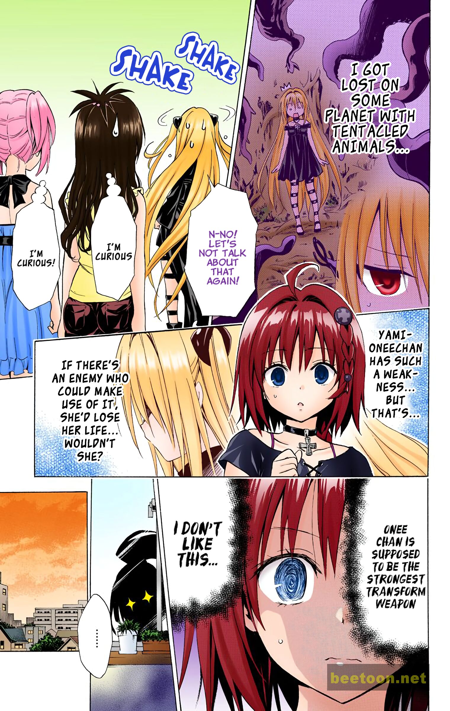 To LOVE-Ru Darkness - Full color Chapter 30 - HolyManga.Net