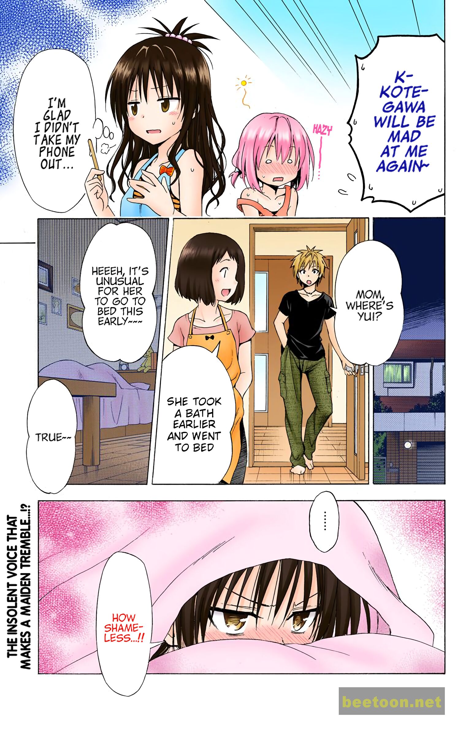To LOVE-Ru Darkness - Full color Chapter 30 - HolyManga.Net