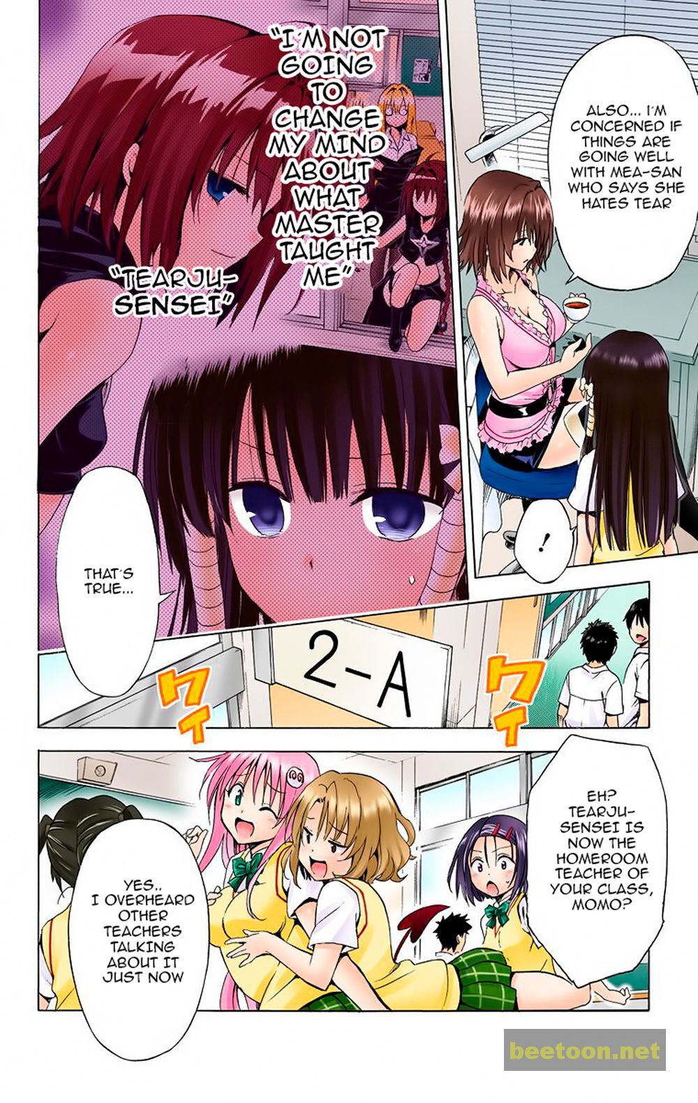 To LOVE-Ru Darkness - Full color Chapter 30 - HolyManga.Net